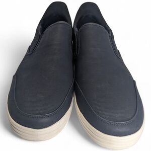 Nunn Bush Men's Kore City Walk EZ Moc Toe Black Slip-On Loafers Size 13W